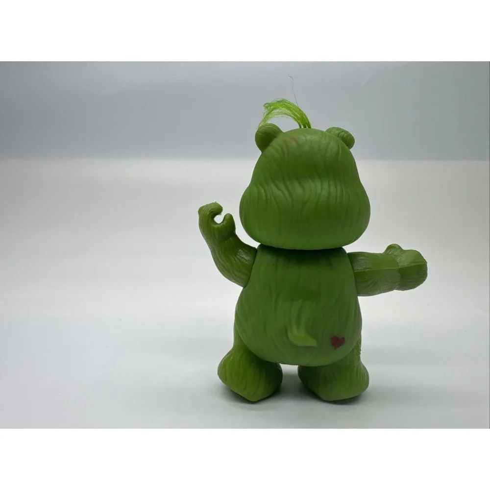 1983 Vintage Figure Posable Care Bear Figure Good Luck Bear